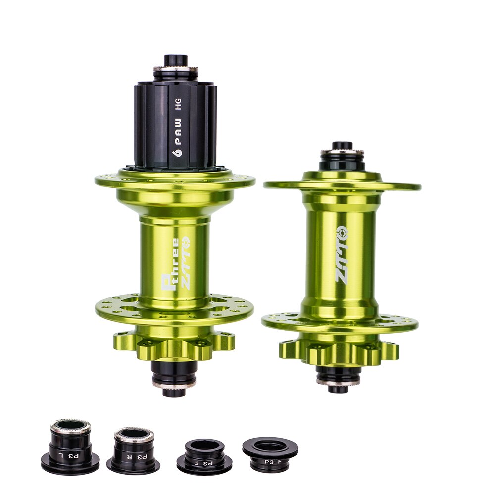 ZTTO MTB 6 Pawls Disc Brake Hub 32 Holes P3 VS DT 370 xm490 D042SB 32h Maza Thru Axle Quick Release 142x12 135x10 Sealed Bearing