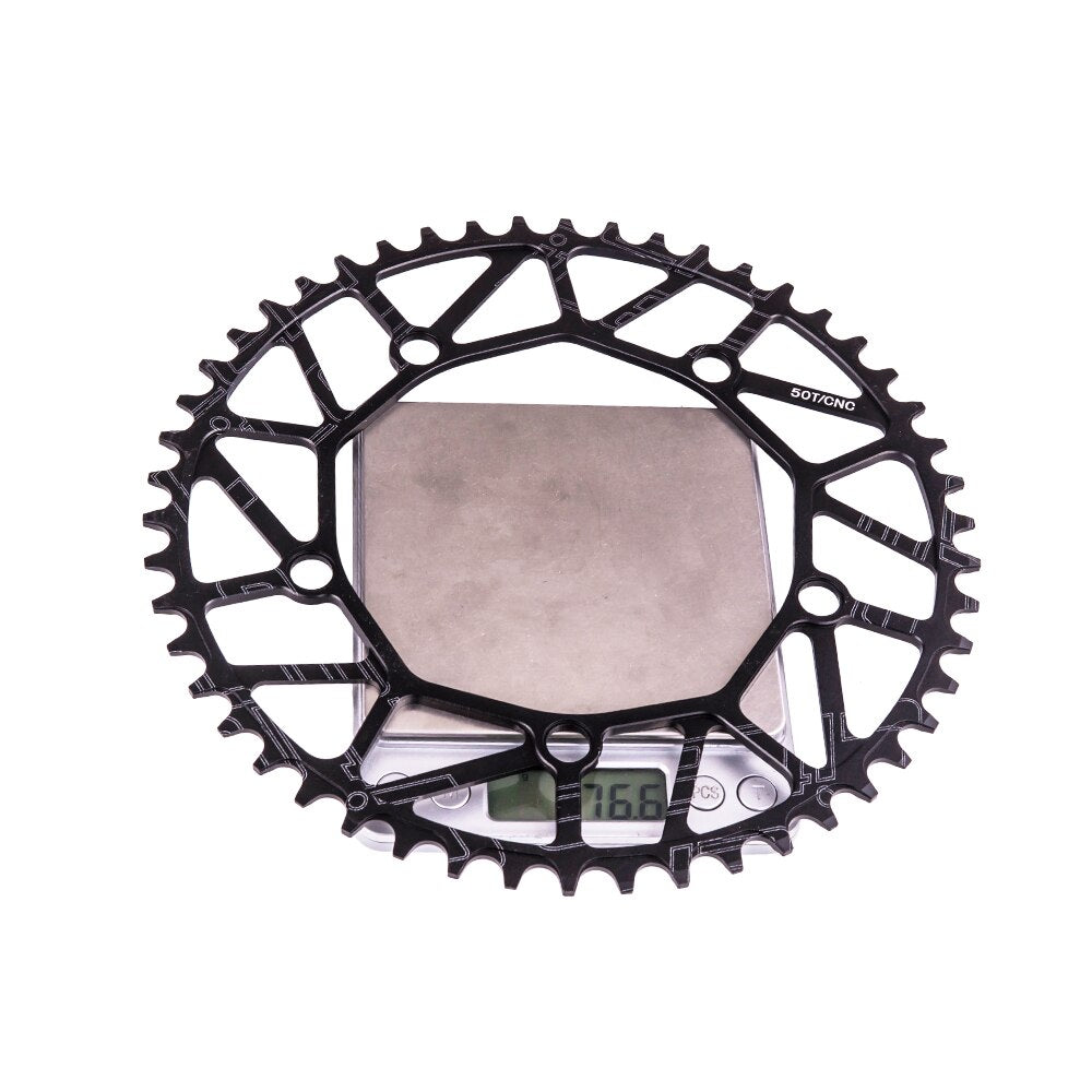 ZTTO Road Bike 130mm BCD Round Narrow Wide Single Speed Chain ring 1x System Gravel Aluminum Folding Bike Chainring Chainwheel