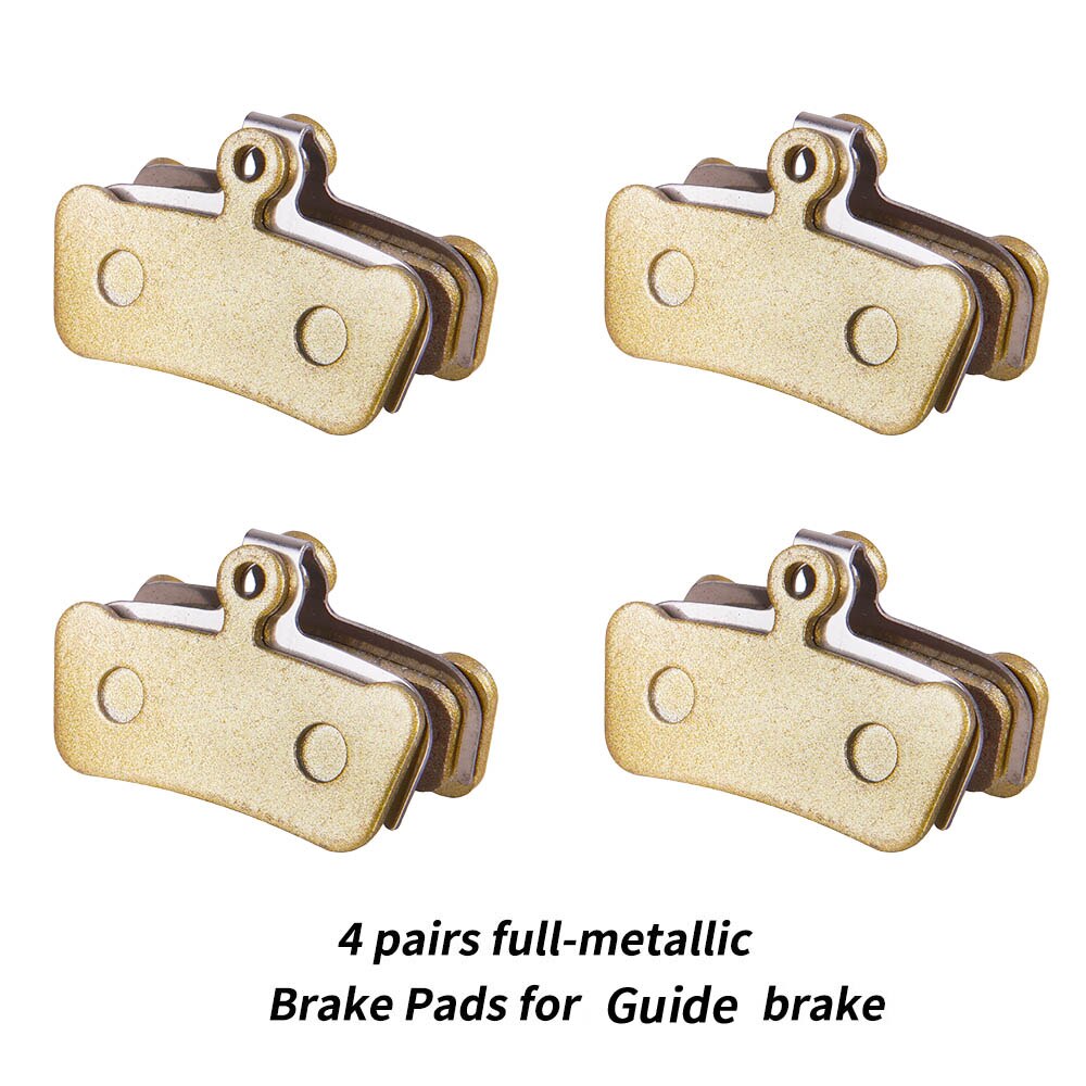 ZTTO MTB 4 Piston Disc Brake Pads For Guide G2 RSC Hydraulic brake High Quality Brake Pads Full Metallic XO Trail E9 E7 4Pairs