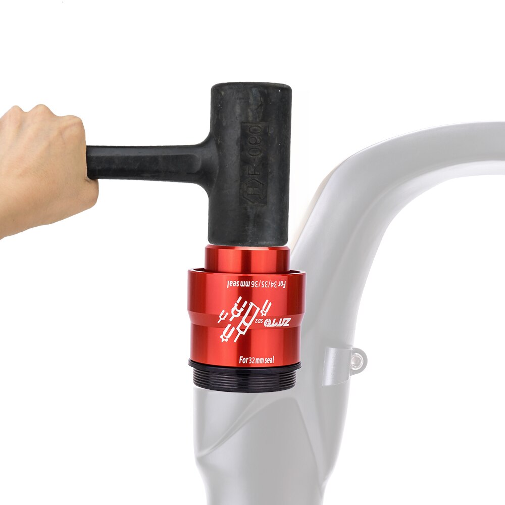 ZTTO MTB Suspension Fork Oil Seal Driver Dust Wiper Install Tool Fit for 32mm 34 35 36mm Tube Service Maintain Kits