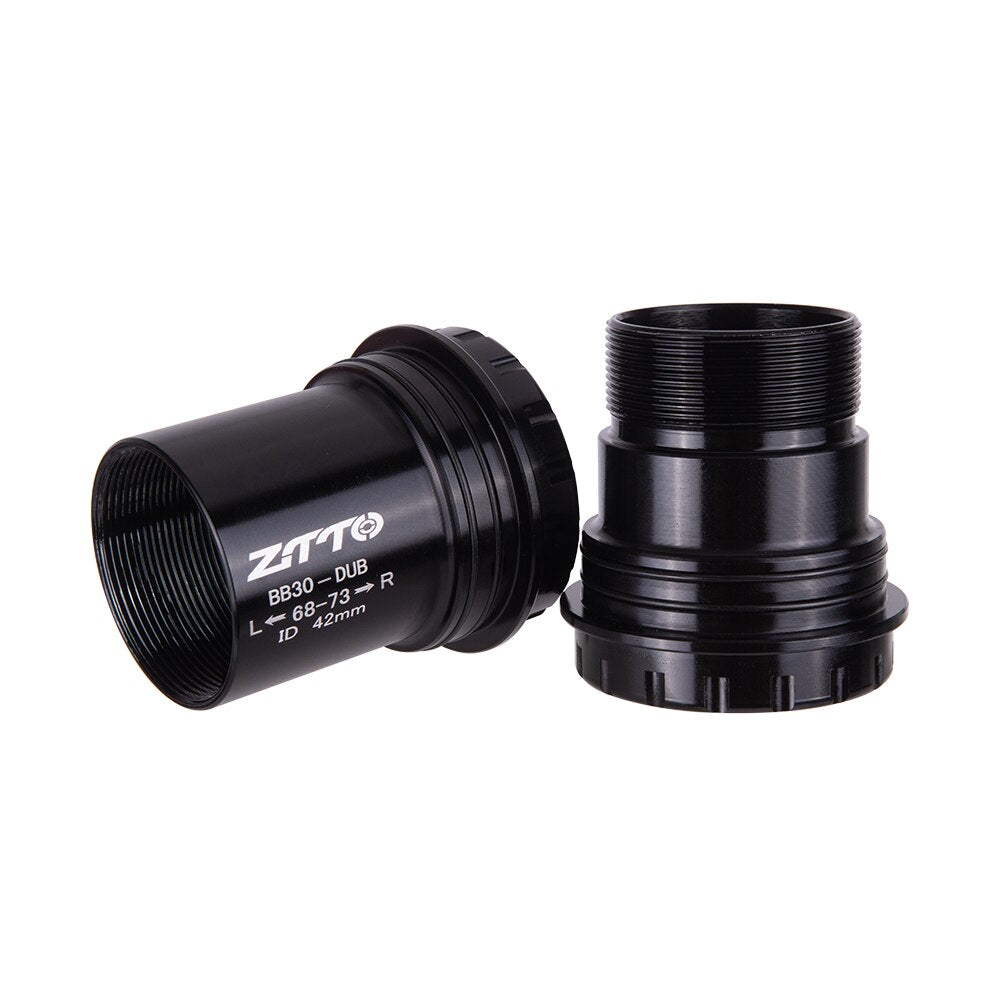 ZTTO BB30 To DUB Bicycle Thread Lock Bottom Brackets Press Fit 42mm Frame for MTB Road bike 29mm Crank BB Waterproof Center