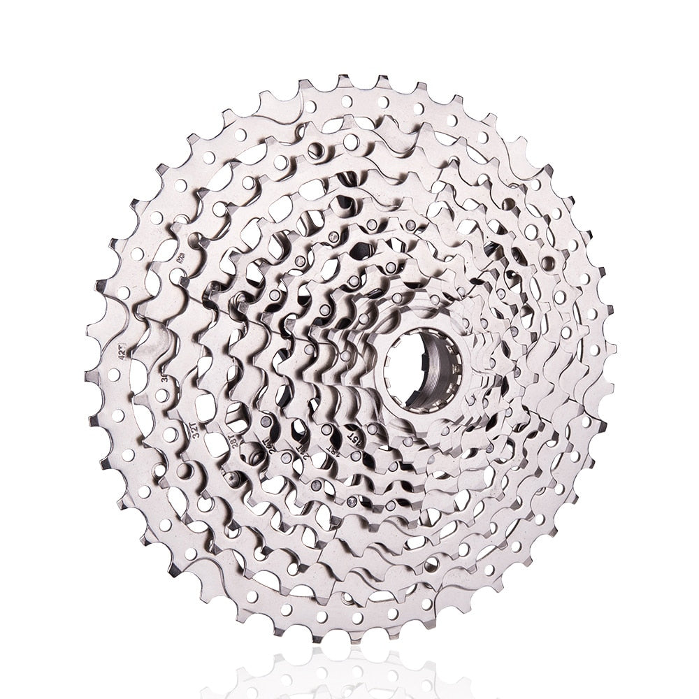 ZTTO MTB 11 Speed 9-42T Cassette XD Sprocket Lightweight Silver 9-42 Steel Teeth 11s Compatible 11speed GX M7000 M6000 k7
