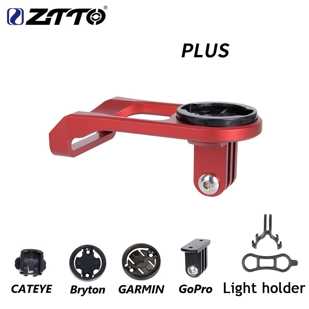 ZTTO Bicycle Parts MTB Road Bike Bicycle Computer Mount Holder Handlebar Stem Mount For GARMIN For CATEYE For GoPro Used
