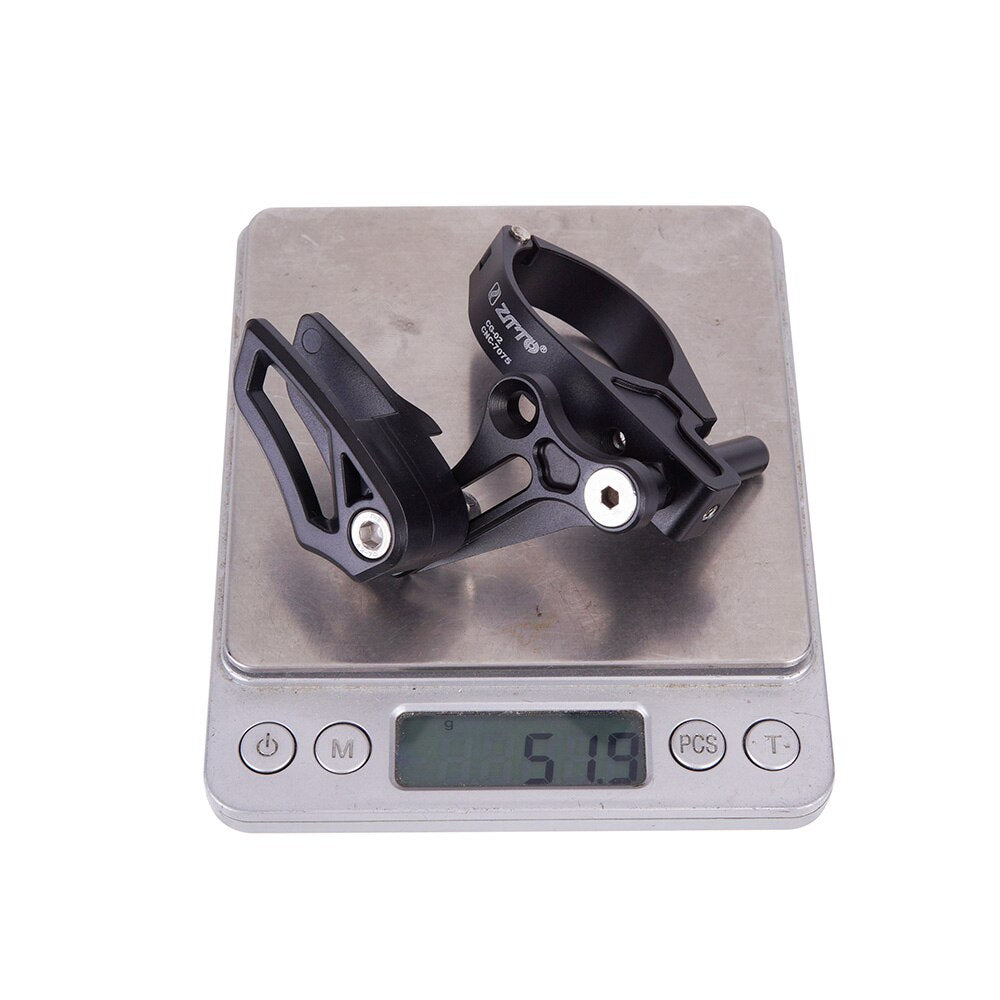 ZTTO Bicycle Chain Guide CG02 31.8 34.9 Clamp Mount Anti Chain Drop Direct E-Type Adjustable For MTB Mountain Gravel Bike 1X