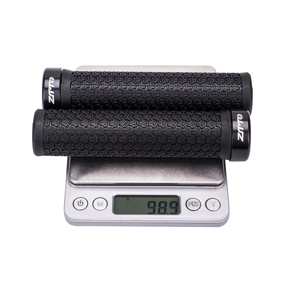 ZTTO MTB Grips Mountain Bike Lockable Aluminum Clamp Grip Lock On Anti-Slip Rubber Bicycle Shock-Proof Handle AG13