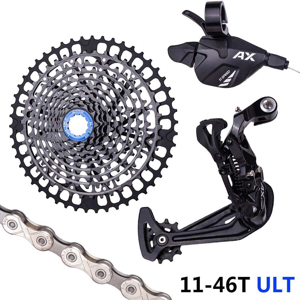 ZTTO MTB 11 Speed HG Bicycle Groupset Shifter Rear Derailleur Cassette Spocket Chain 11-46T 50T 52T Mountain Bike Kit Ultralight