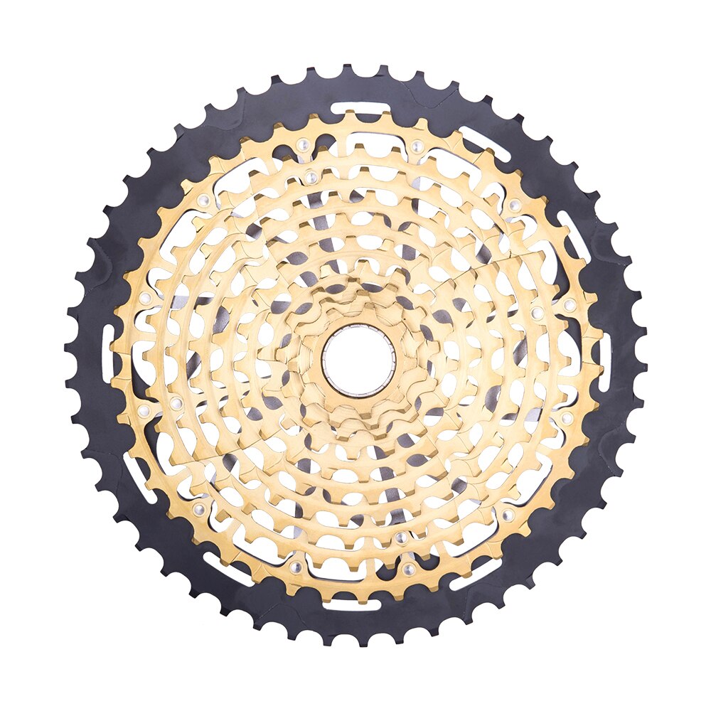 ZTTO MTB Golden 11 Speed XD Cassette Ultimate 9-50 Cassette Gold 380g ZTTO ULT Freewheel Ultralight 11s sprocket k7
