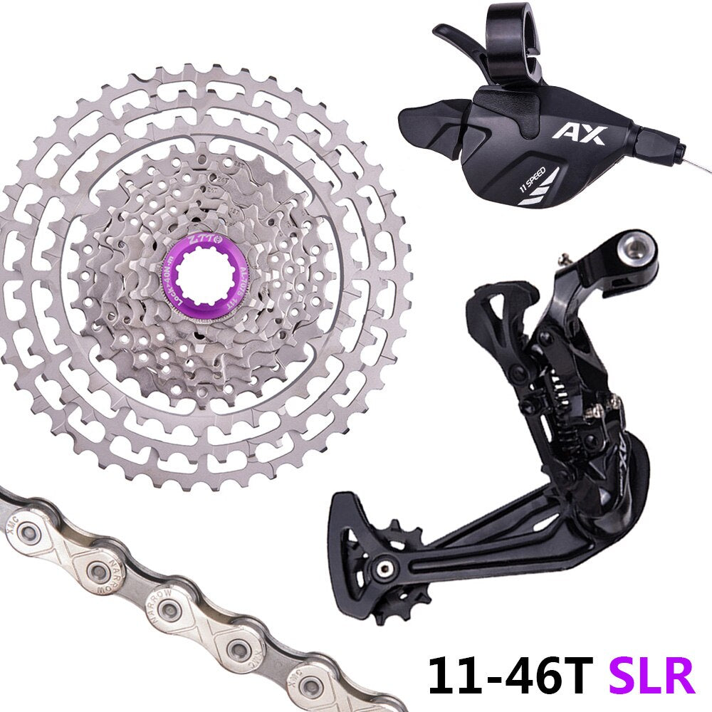 ZTTO MTB 11 Speed HG Bicycle Groupset Shifter Rear Derailleur Cassette Spocket Chain 11-46T 50T 52T Mountain Bike Kit Ultralight