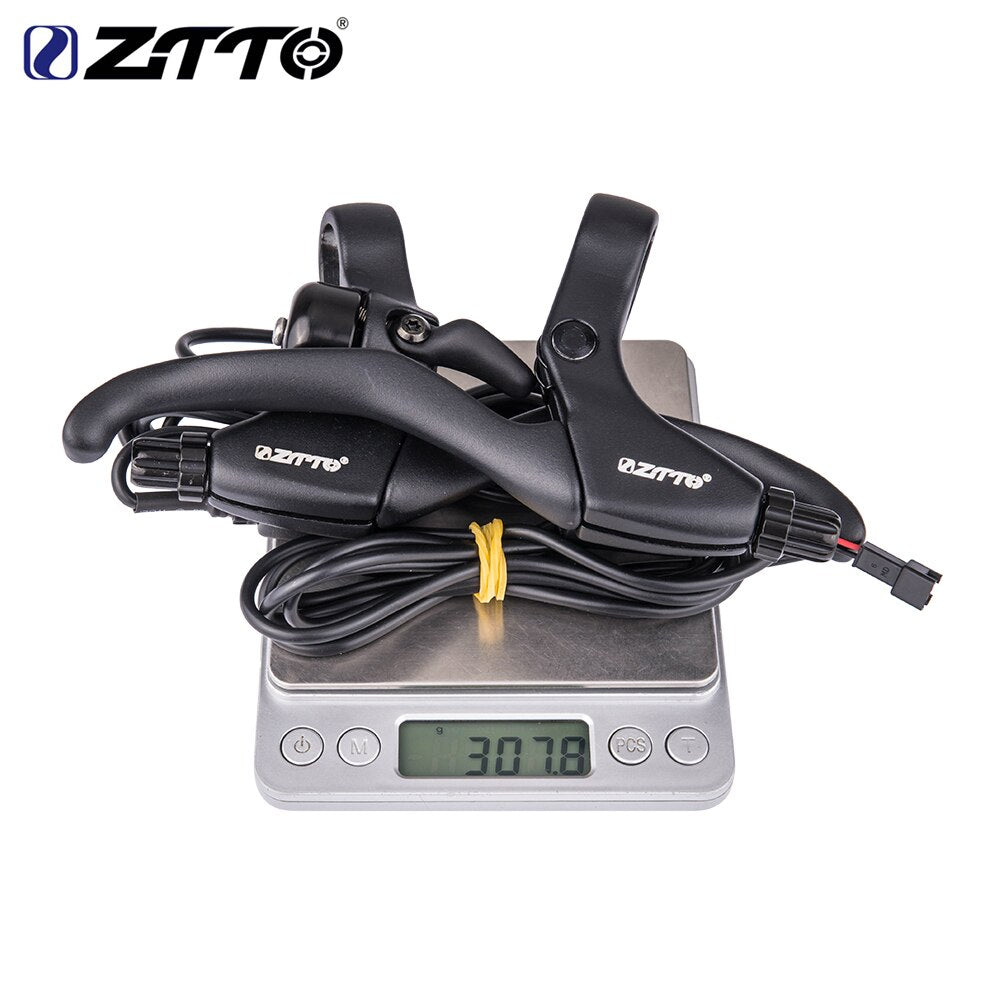 ZTTO E Bike EMTB Brake Lever Electric bicycle Hall sensor Power off Brake Disc Brake Handle Aluminum Alloy lever Handlebar Pair