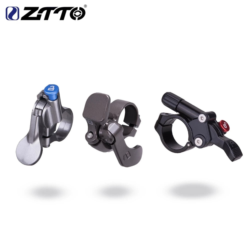 ZTTO MTB Fork Remote Lockout Lever Wire Control Rock Rear Shock For Ju
