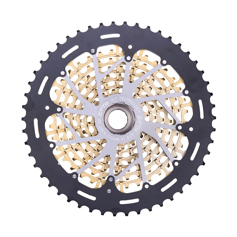 ZTTO MTB Golden 11 Speed XD Cassette Ultimate 9-50 Cassette Gold 380g ZTTO ULT Freewheel Ultralight 11s sprocket k7