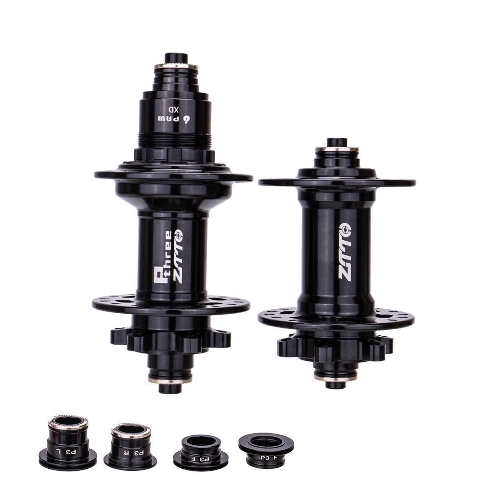 ZTTO MTB 6 Pawls Disc Brake Hub 32 Holes P3 VS DT 370 xm490 D042SB 32h Maza Thru Axle Quick Release 142x12 135x10 Sealed Bearing