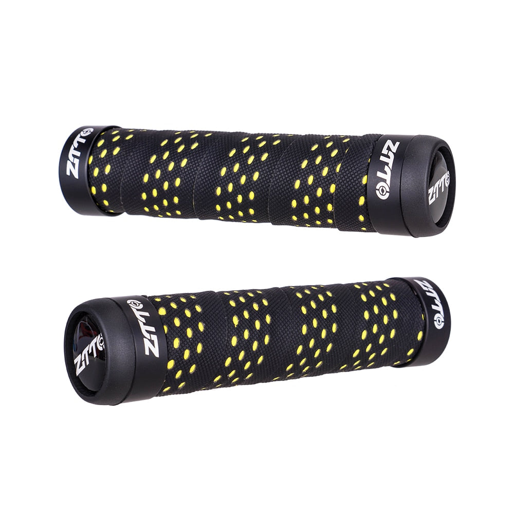 ZTTO MTB Cycling Handle Bar Tape Grips Lockable Grip Anti Slip For 22.2mm Handlebar Replaceable Tape Black Red Yellow Green