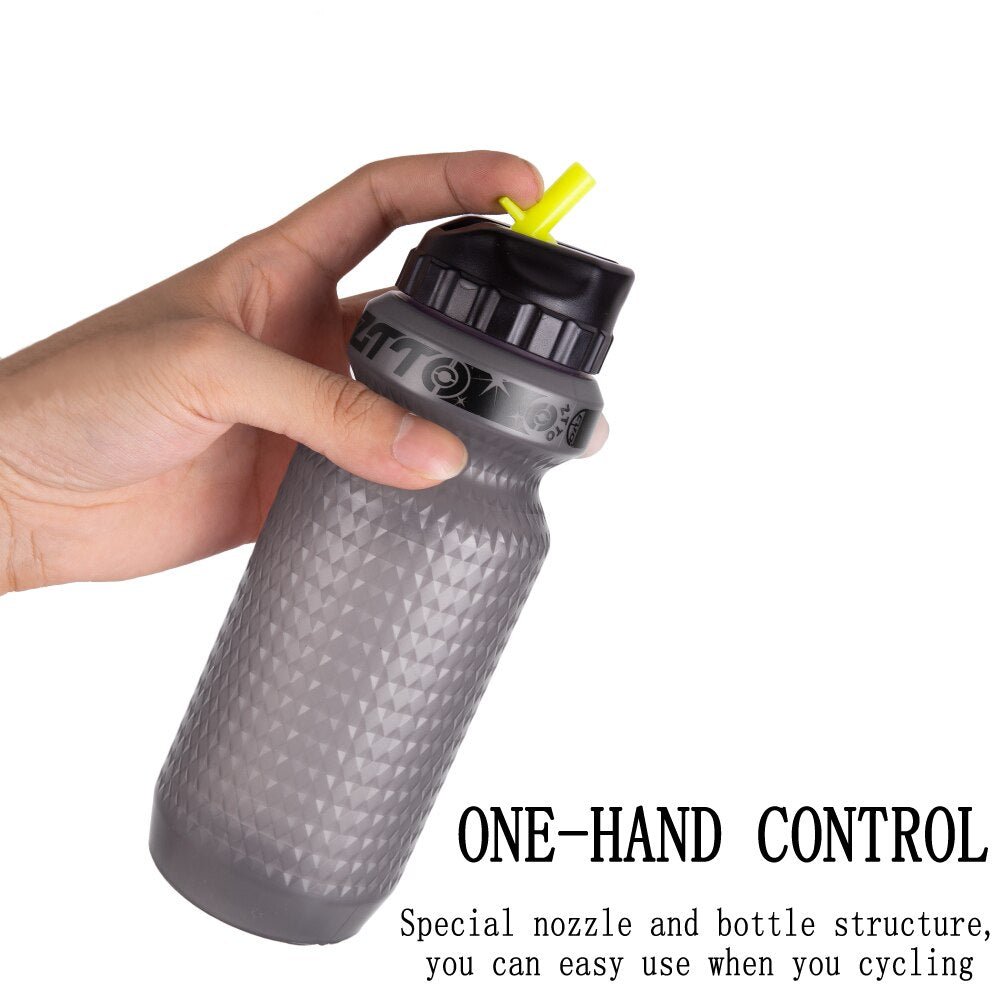 ZTTO 650ml MTB Bicycle Smart Water Bottle Leak-Proof Outdoor Bike Sports Drink Cup Cycling Portable Plistic
