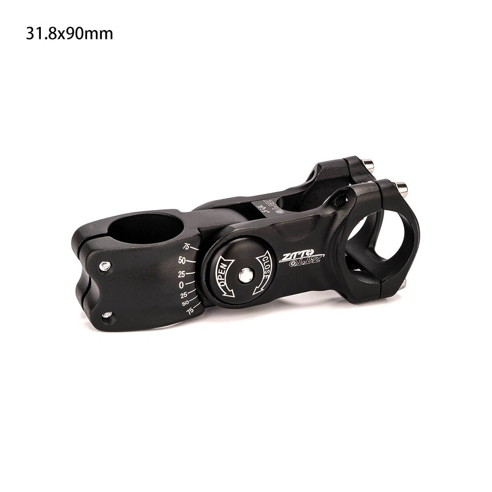 ZTTO Bicycle 70mm 90 100 Adjustable Stem 31.8mm fiting stem for XC MTB Mountain Road City Bike Handle Bar Stem Cycling part
