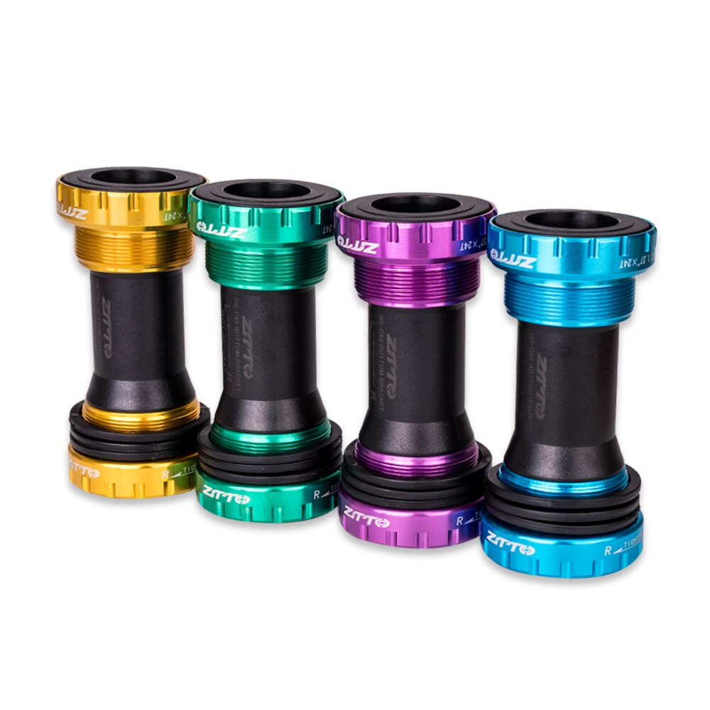 ZTTO BB91 Bicycle Bottom Bracket Sealed Bearing Thread Type 68 73 BSA68 Shell 24mm Spline Axis Wrench MTB Road Bike Waterproof