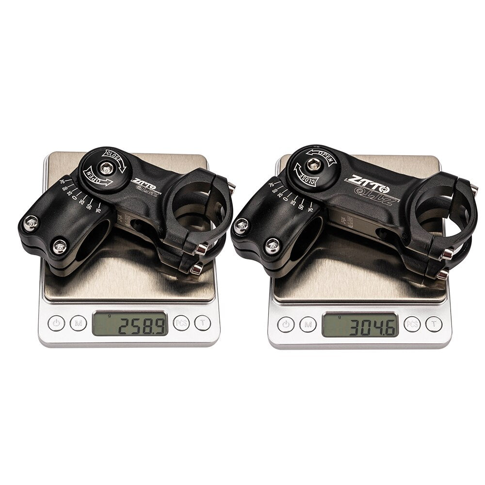 ZTTO Bicycle 70mm 90 100 Adjustable Stem 31.8mm fiting stem for XC MTB Mountain Road City Bike Handle Bar Stem Cycling part