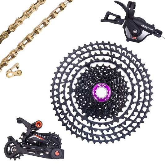 ZTTO SLR2 11 Speed CRX Groupset Derailleur Shifter Crankset Chain 11-52T Cassette 11-50T Ultralight Group Set VS M8000 M7000
