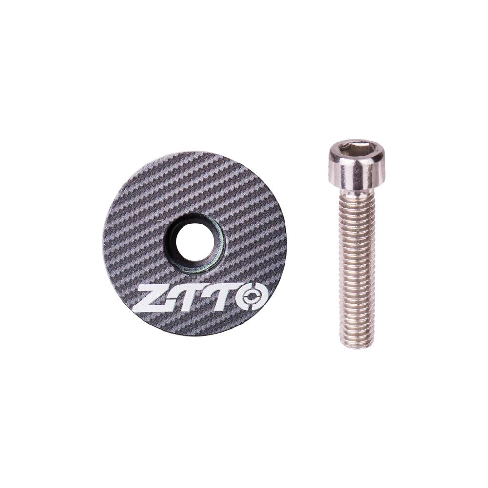 ZTTO MTB Bicycle Headset stem Cap 1-1/8" fork Top Cover Special printing Cap Headsets Aluminum Alloy Mountain Road Bike
