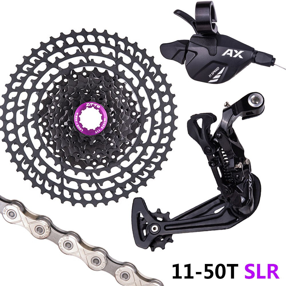 ZTTO MTB 11 Speed HG Bicycle Groupset Shifter Rear Derailleur Cassette Spocket Chain 11-46T 50T 52T Mountain Bike Kit Ultralight