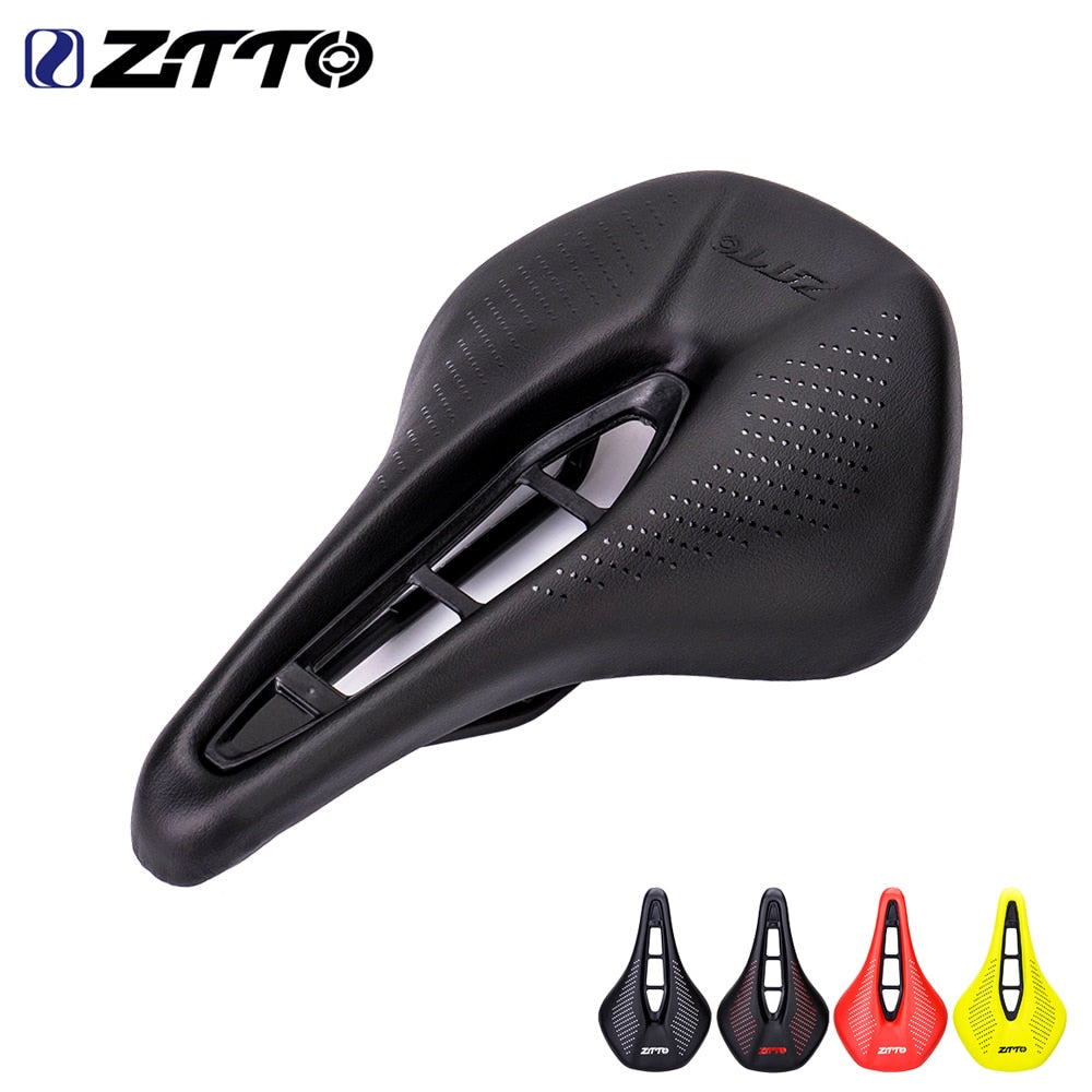 ZTTO MTB Bicycle Ergonomic Short Nose Saddle 160mm Wide Comfort Long Trip Light Weight Thicken Soft Buffer Seat