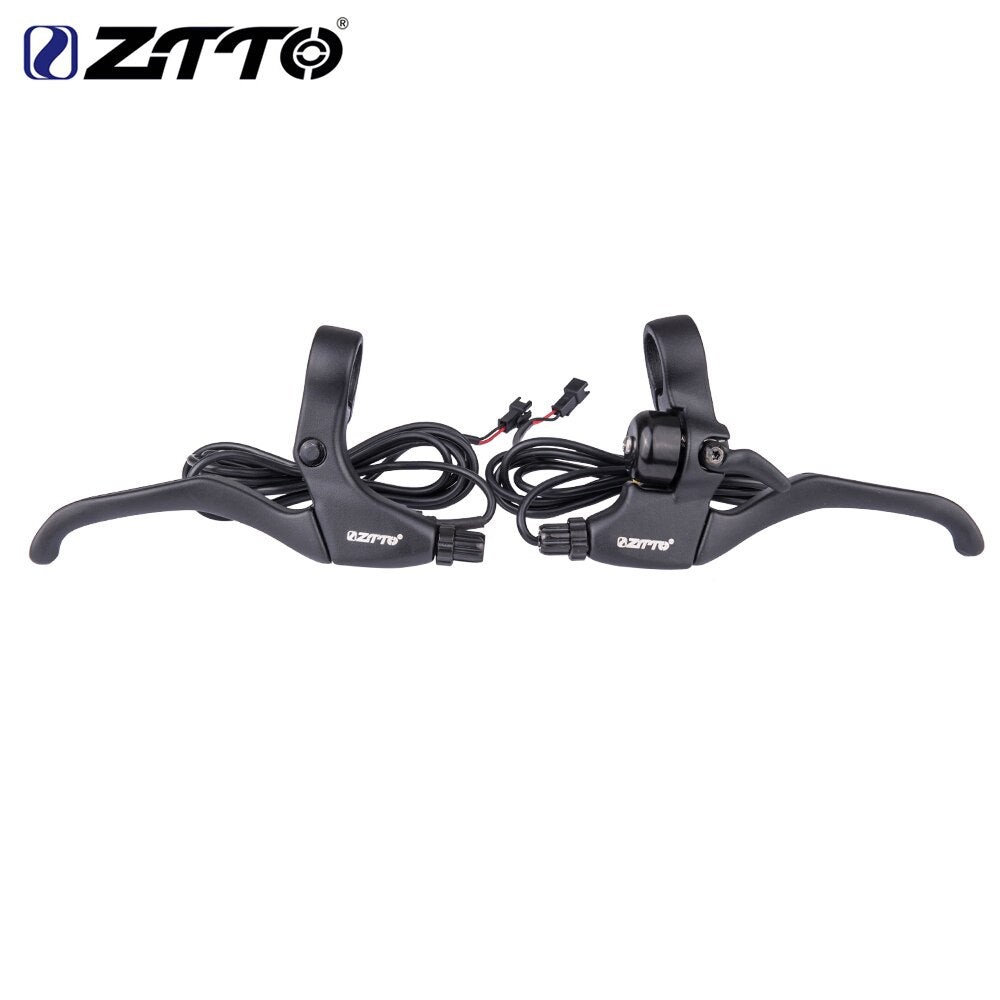 ZTTO E Bike EMTB Brake Lever Electric bicycle Hall sensor Power off Brake Disc Brake Handle Aluminum Alloy lever Handlebar Pair