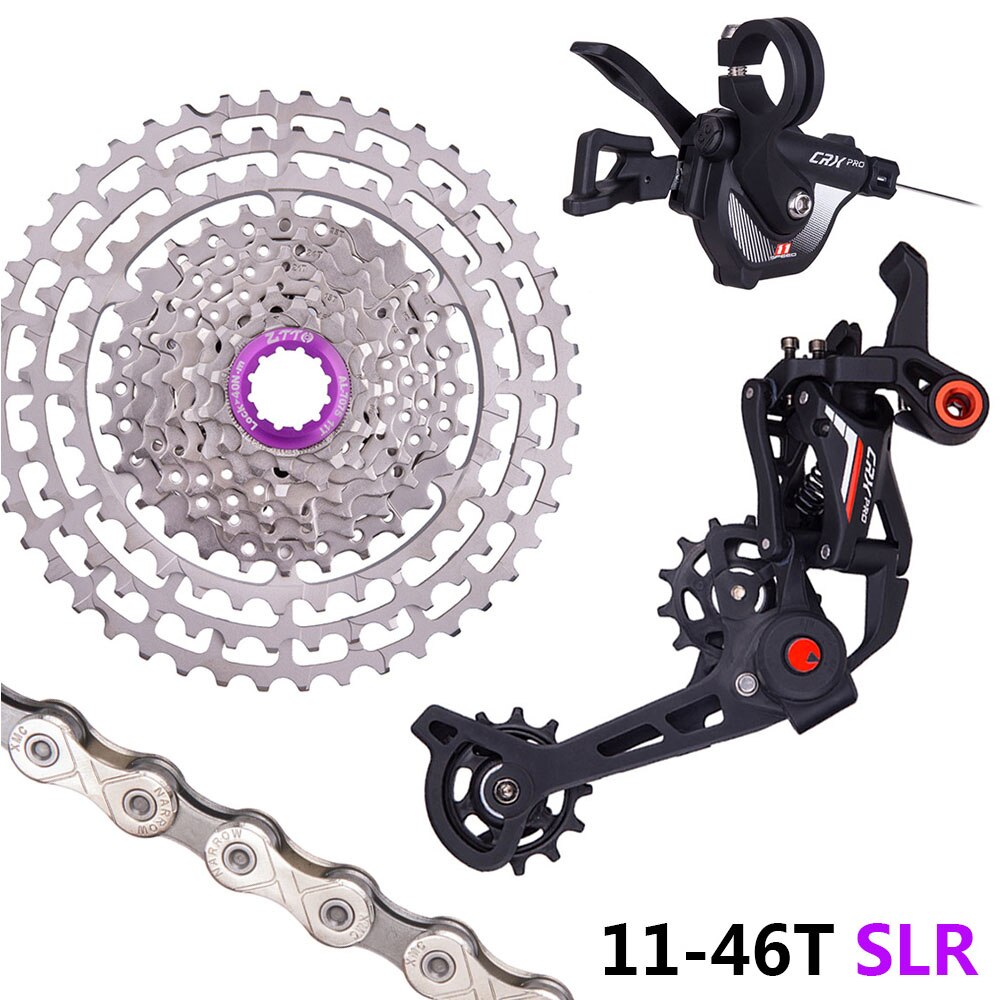 ZTTO MTB 11 Speed HG 11-52T Bicycle Group Set Cassette Chain CRX PRO Shifter Cluth Rear Derailleur Mountain Bike Sprocket Kit