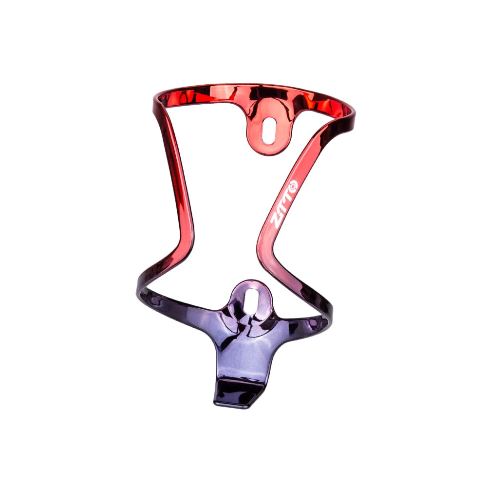 ZTTO Color gradient Bicycle Aluminum Bottle Cage MTB road Gravel bike water bottle holder plating colorful Metal lightweight