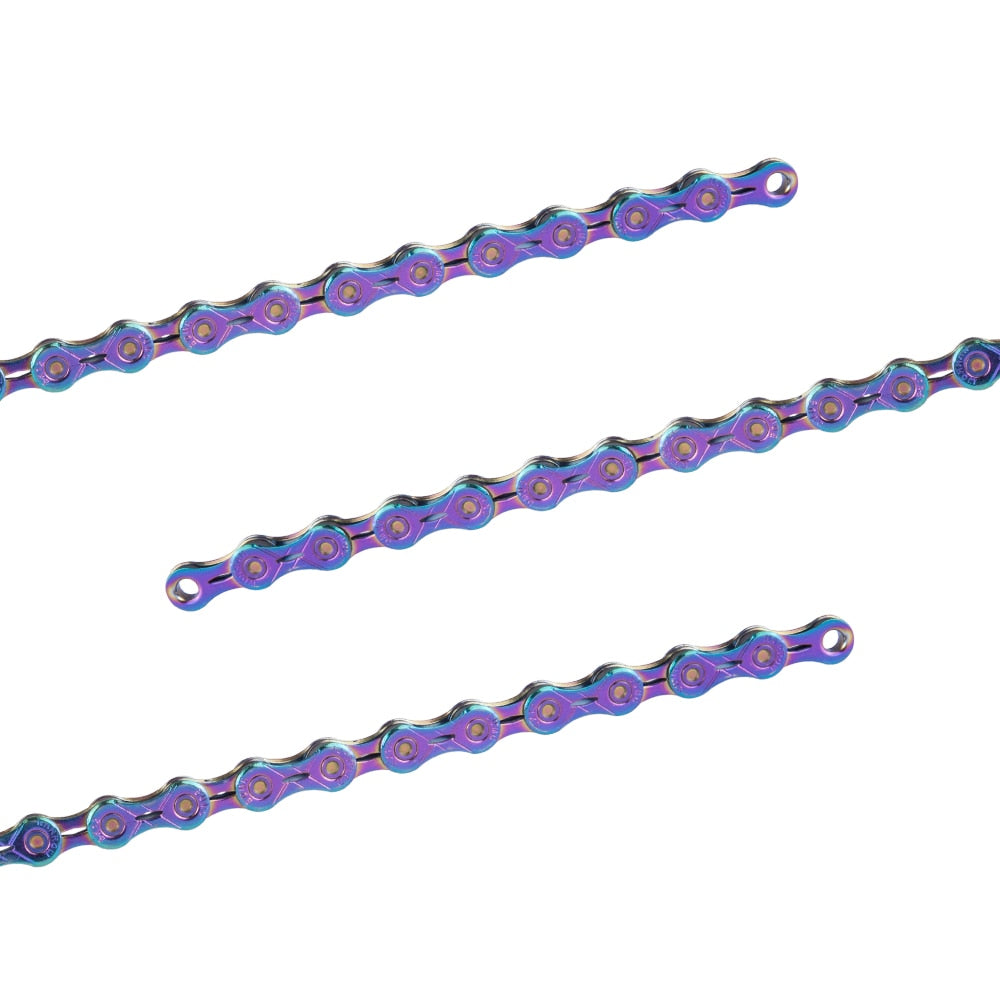 ZTTO 12 Speed SLR Chain 12s Colorful Road Bicycle ultralight Durable missing link Rainbow Chains for parts K7 MTB Mountain Bike
