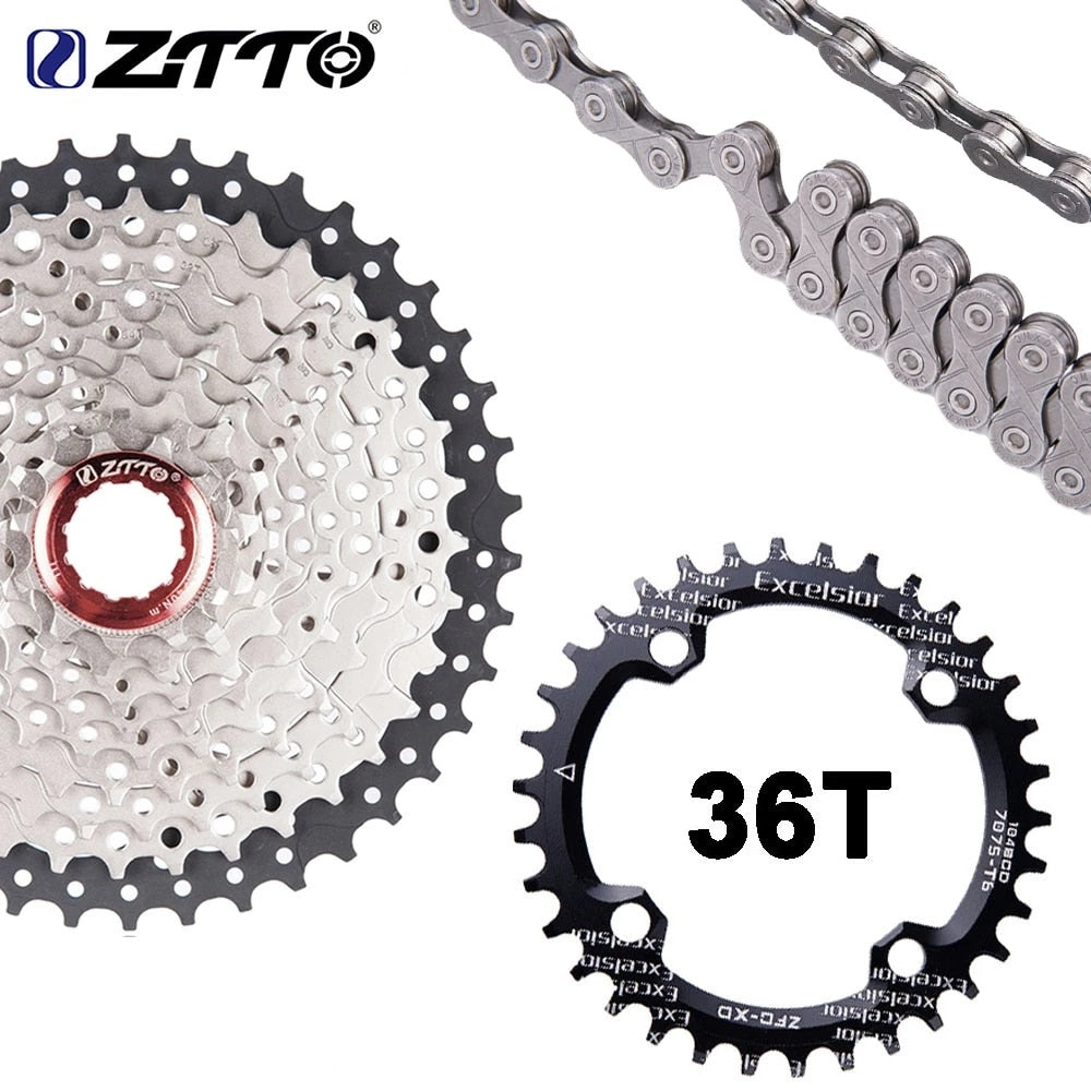 ZTTO MTB 10 Speed 11-42T 40T Cassette Bicycle Sprocket 10speed 10s Freewheel 10v K7 Range Fit for M780 M590 M6000