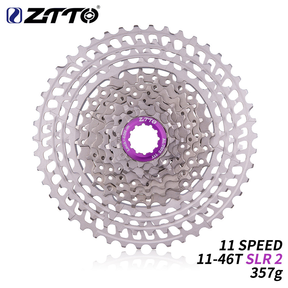 ZTTO 11Speed SLR Groupset 1*11 Shifter Rear Derailleur 11 Speed Group Set For Mountain Bike MTB 46T CNC Ultralight Cassette