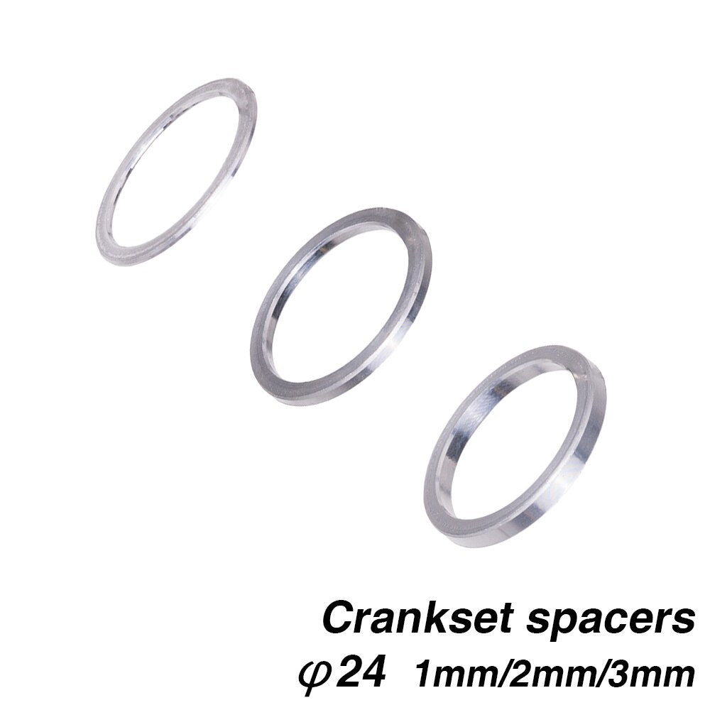 ZTTO Bottom Brackets spacers 1mm 2mm 3mm spacer for Road Mountain bike aluminum alloy anti-corrosion anti-rust