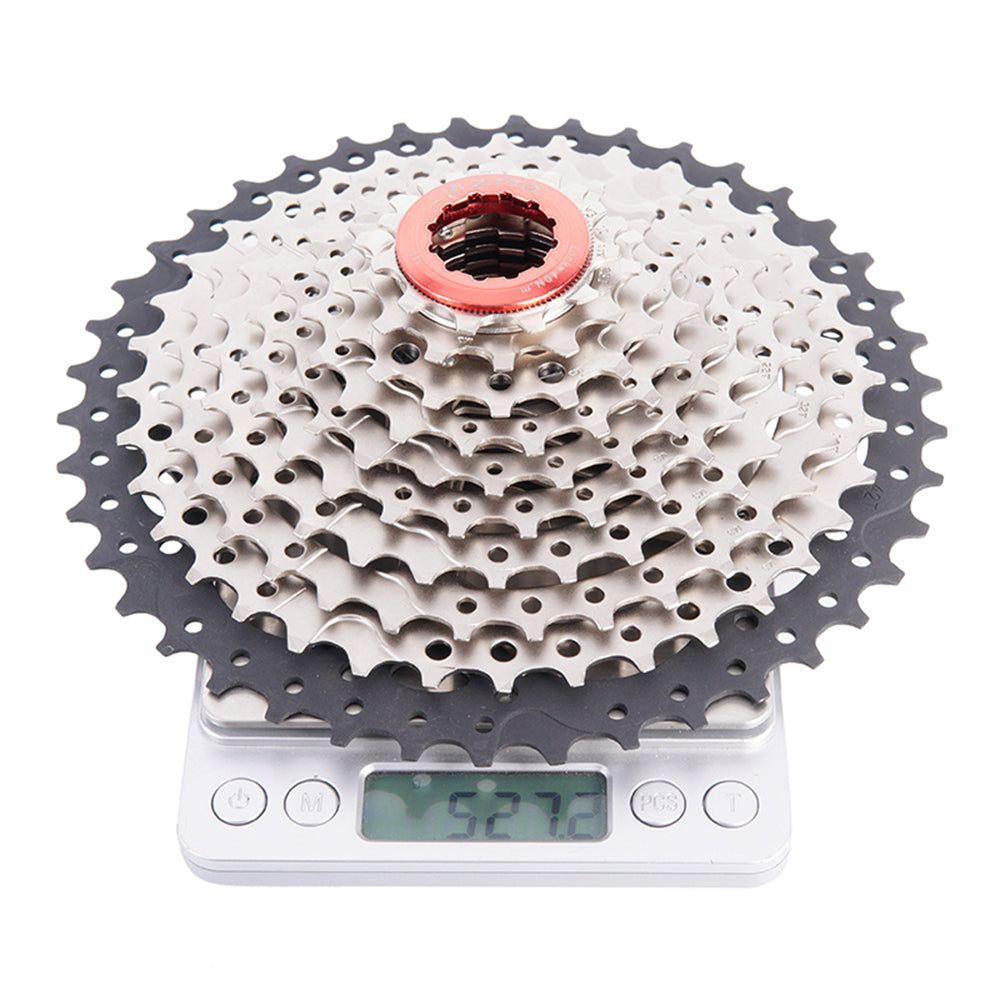 ZTTO 10 Speed 11-42T Cassette 10s Wide Ratio Bicycle Freewheel for MTB BikeSprockets and Rear Hanger Extension Bundle