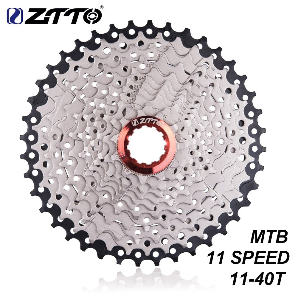 ZTTO 11s 11-40T Cassette11s 22s Compatible 11Speed Freewheel Bicycle Parts forMTB Mountain Bikes M7000 M8000 M9000 XT SLX