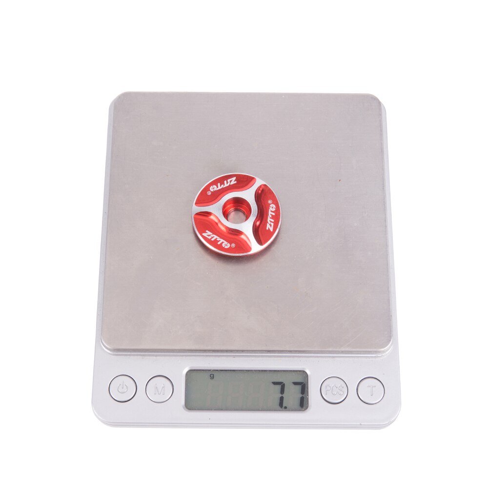 ZTTO MTB Bicycle Headset stem fork Top Cap 1-1/8" Threadless Headsets Aluminum Cover Parts Mountain Bike Road B