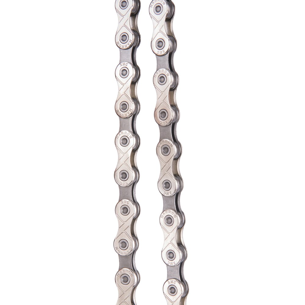 ZTTO 11 Speed Bicycle Silver Chain 11Speed Durable Nickel Ti Coating Tool-Less Link for Mountain Bike Road MTB Fit M6000 GX NX