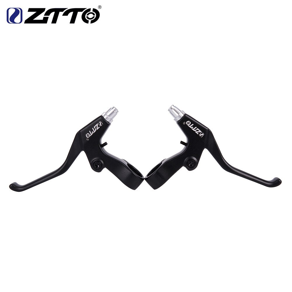 ZTTO MTB Bicycle Brake Lever V Brake Mountain Bike Mechanical Disc Brake Aluminum Alloy Lengthen Brake Handle 1Pair
