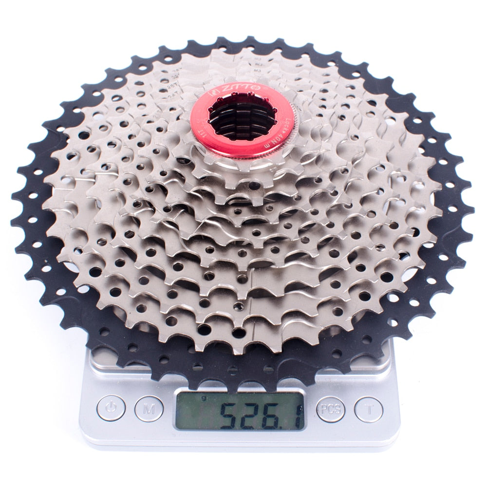 ZTTO MTB 10 Speed 11-42T 40T Cassette Bicycle Sprocket 10speed 10s Freewheel 10v K7 Range Fit for M780 M590 M6000