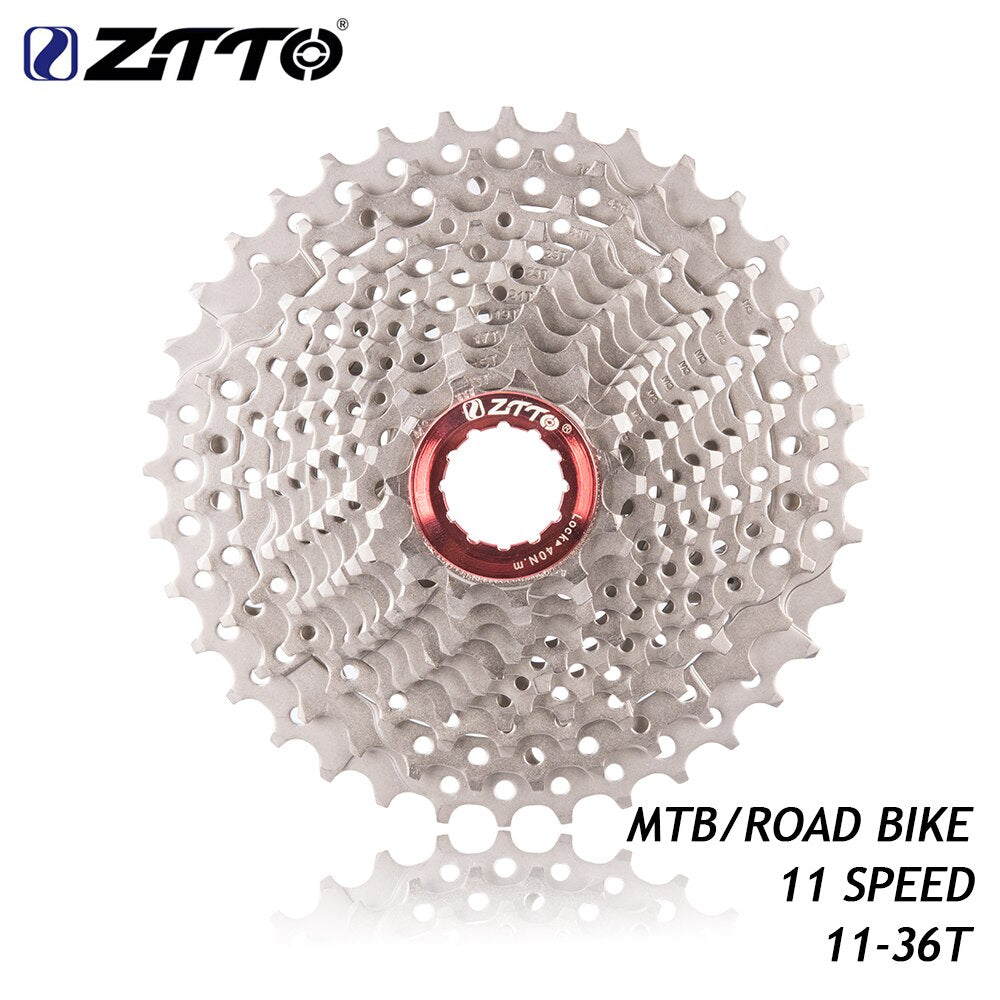ZTTO  11 Speed 11- 36T Freewheel 11s Cassette  Sprocket for UT DA K7 GX RIVAL1 Force1 1X system CX Road Bike MTB Bicycle