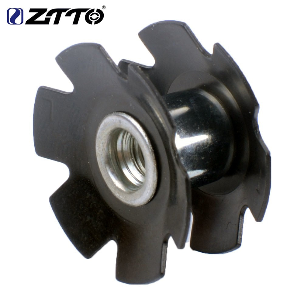 ZTTO Bicycle Parts MTB Road Bike Cycling Steer Tube Headset Aluminum Star Nut fit for 1 1/8" 28.6mm fork