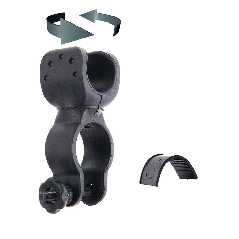 ZTTO Bicycle Light Holder Flashlight Bracket for Road Bike MTB bicycle parts adjusted 360 degrees in direction
