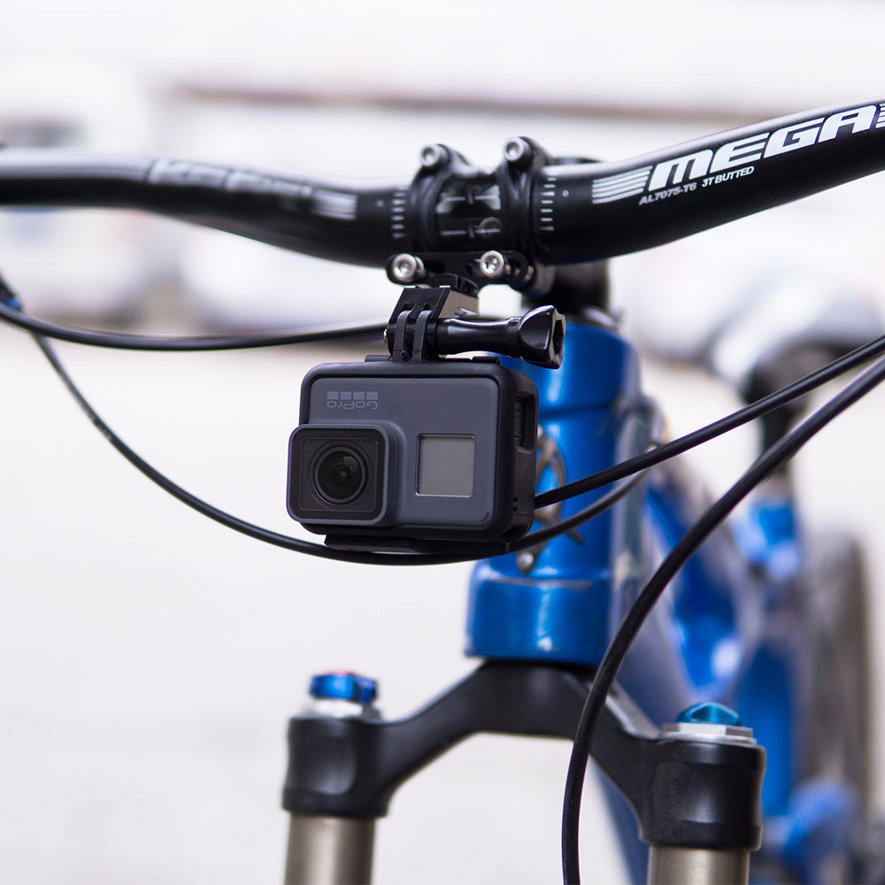ZTTO High-Strength Bicycle Stem Gopro Mount Lightweight CNC Holder Universal adapter1pcs for XC AM MTB Mountain Road Bike