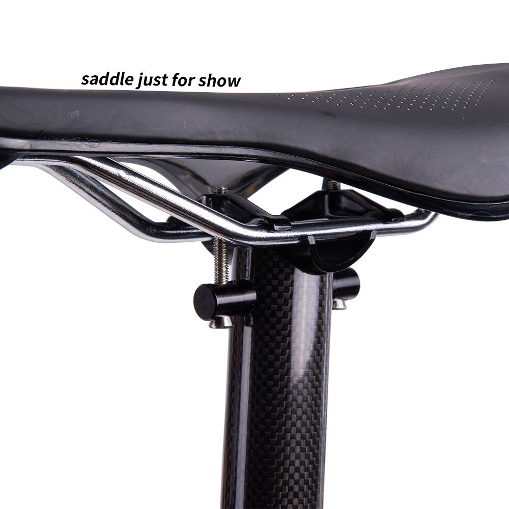 ZTTO Ultralight Bicycle SeatPost 33.9 600mm Folding Bike Seat Post Carbon Fiber 33.9mm Tube bike parts