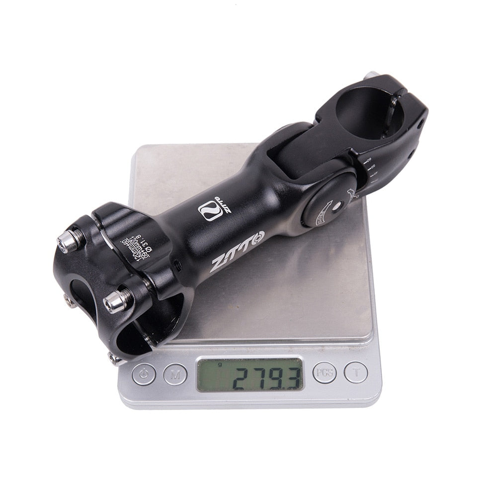 ZTTO Bicycle Parts MTB Road City Bike Bicycle Adjustable Stem 31.8mm 25.4mm 60 Riser 90 110 130mm Fiting For XC