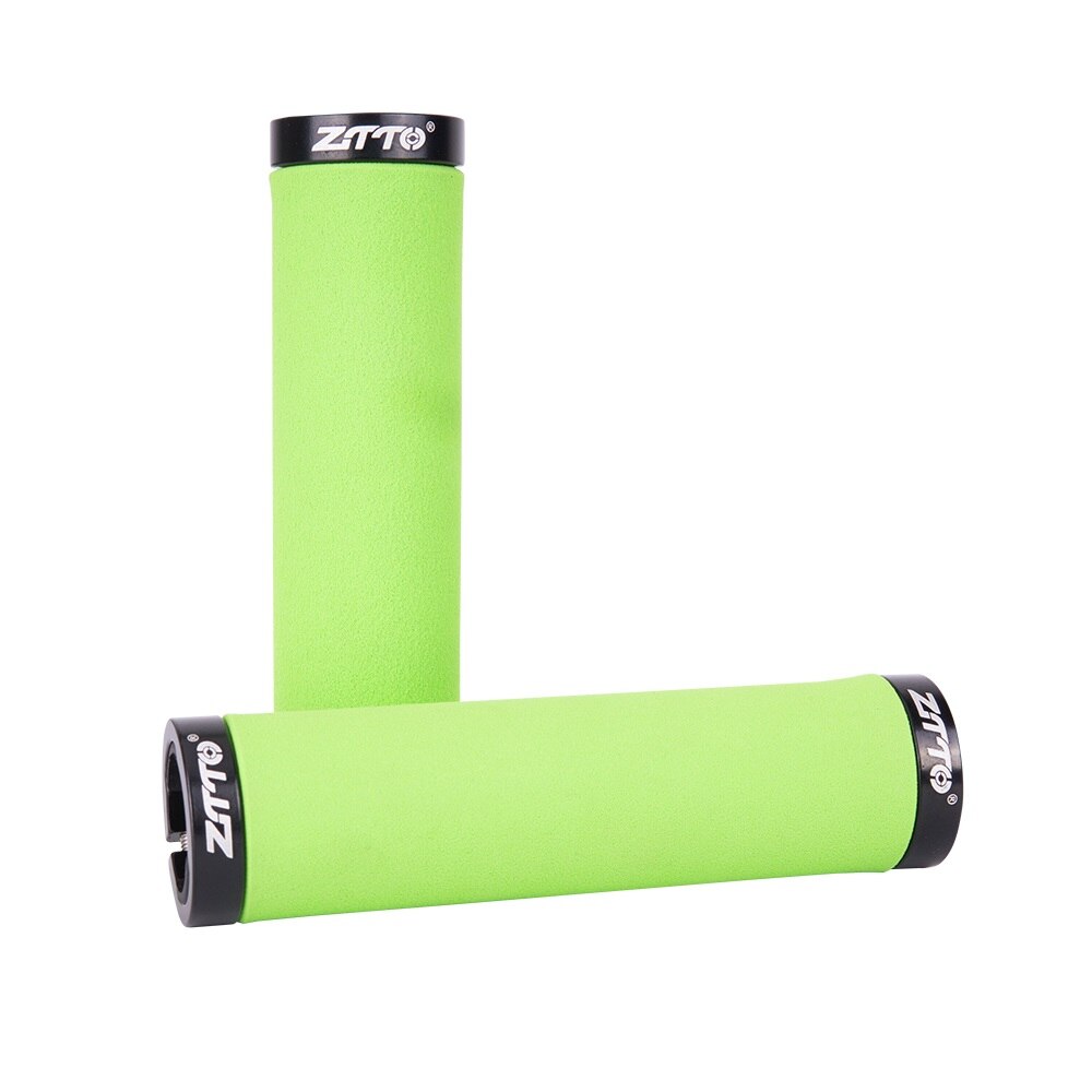ZTTO Bicycle Parts MTB Bike Sponge Durable Shock-Proof Anti-Slip Grips Folding Bicycle Fixed Gear BMX with Bar Plug AG-36 1Pair