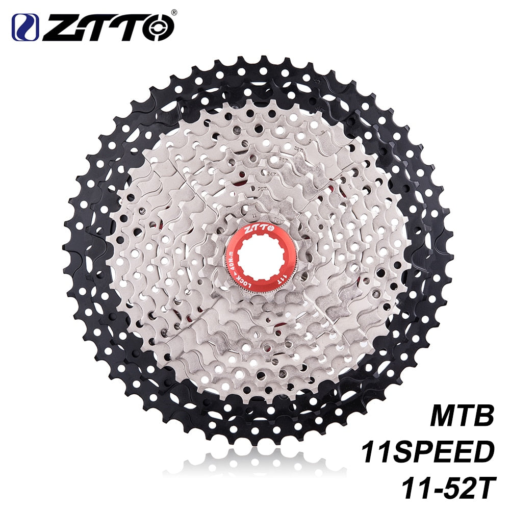ZTTO MTB 11 Speed L Cassette 11s 11 - 52T Wide Ratio Freewheel Mountain Bike Bicycle Parts for k7 X1 XO1 XX1 m9000