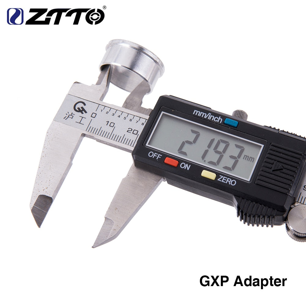 ZTTO Bicycle Accessories Road Mountain Bike Bottom Brackets GXP Adapter Wave Washer 0.5mm K7 GXP 24 22mm Chainset