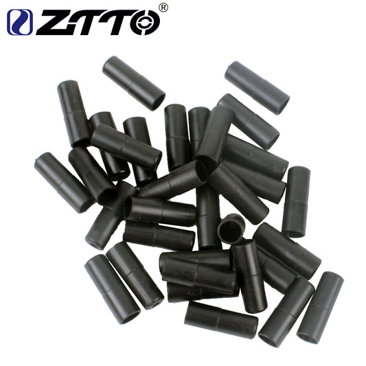 ZTTO 100pcs Bicycle Bike  Brake Cable Caps Housing Plastic Ferrule End  Ends Tips Cap Crimp
