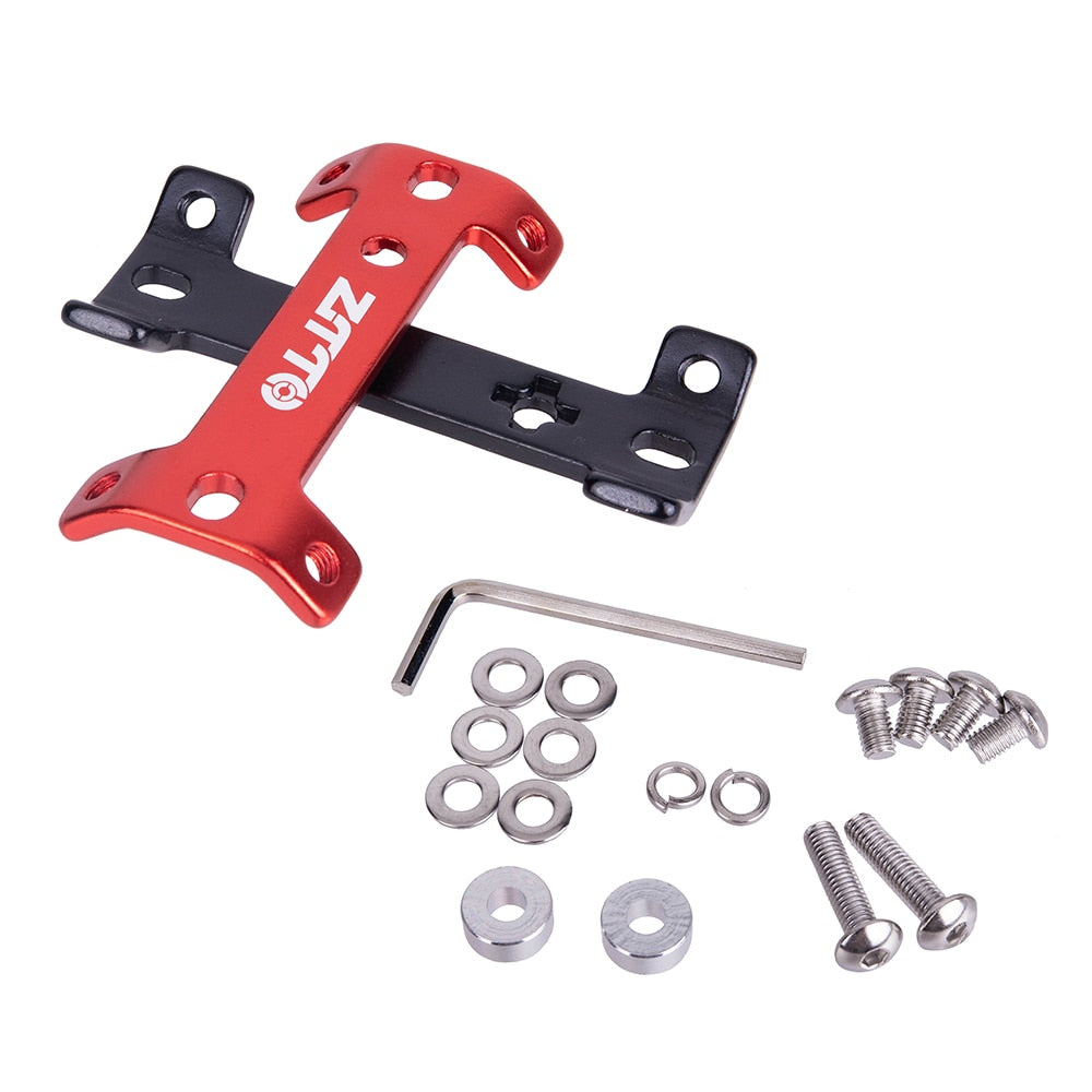 ZTTO MTB Double Headed Bicycle Bottle Cage Extender Ultralight Aluminum Alloy Mountain Road Bike Frame Water Cup Holder Expander