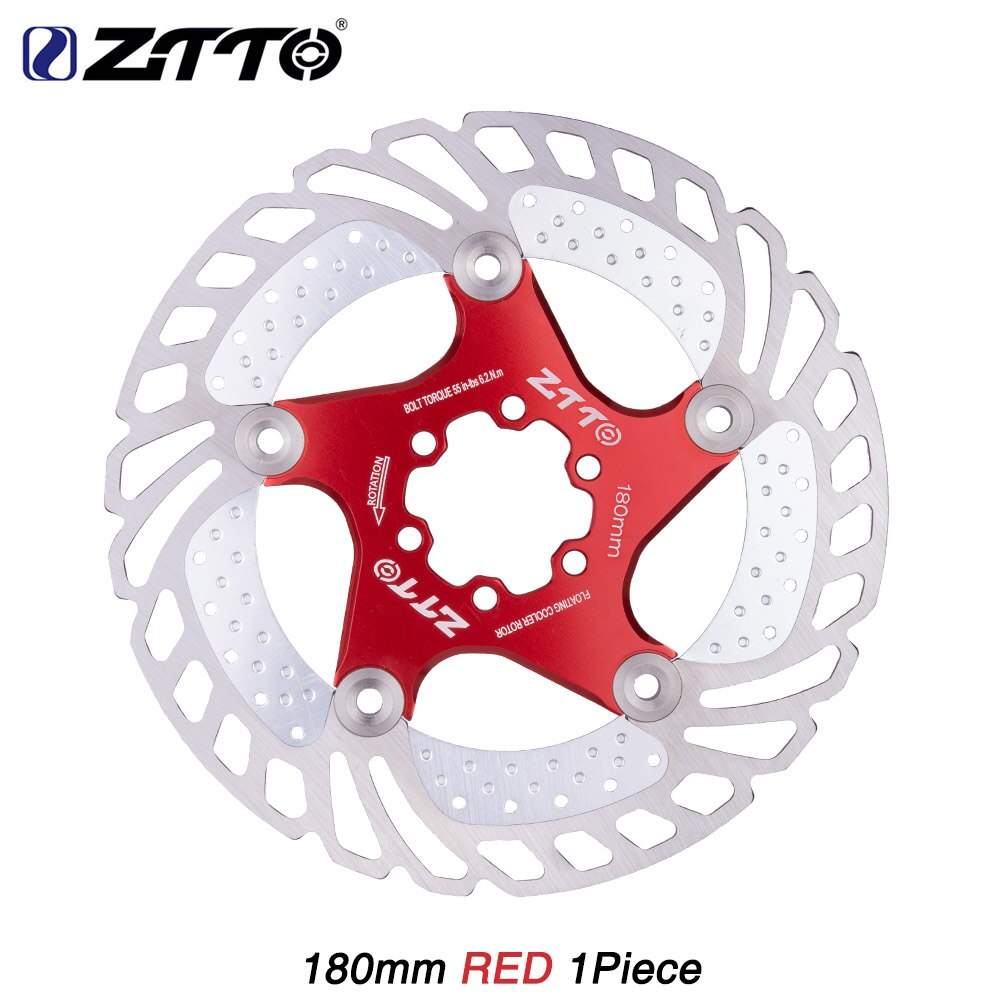 ZTTO Bicycle Brake Cooling Disc Floating Ice Rotor For MTB Gravel Road Bike 203mm 180mm 160mm 140 Cool Down Heat Sink RT99 RT86